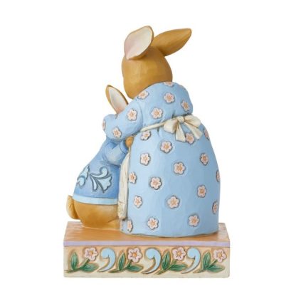 Peter Rabbit with Mrs Rabbit Figurine 6010686 peter rabbit jim shore beatrix potter pedrito coelho
