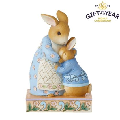 Peter Rabbit with Mrs Rabbit Figurine 6010686 peter rabbit jim shore beatrix potter pedrito coelho