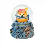 Glitter globe Noah´s ark 1 Glitter globe ark globo d eneve caixa de música arca de noé