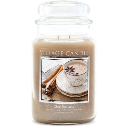 Chai Tea Latte Candle 4260448 | Village Candle vela
