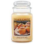 Spiced Vanilla Apple Candle M4260310 | Village Candle vela maçã assada canela natal