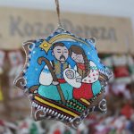 VANILLA BELL «JOSEPH WITH A DONKEY» Sagrada Família 1 Peça em Pasta Papel: artesanato Ucrânia virgem maria presépio