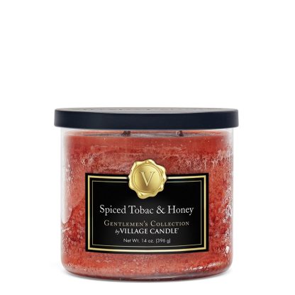 Spiced Tobac & Honey Candle 4170063 | Village Candle vela village candle homem charuto