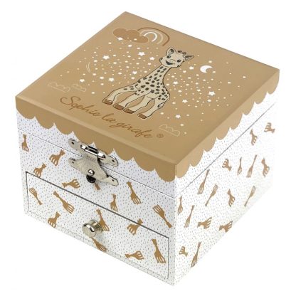 Musical Cube Box Sophie the Giraffe© Camel Reference: S20164 troussselier caixa de música bailarina caja de música bailarina
