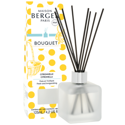 Bouquet perfumado Dolce Citronnelle maison berger paris 6249 citronelle citronela mosquitos mikado difusor varetas varillas