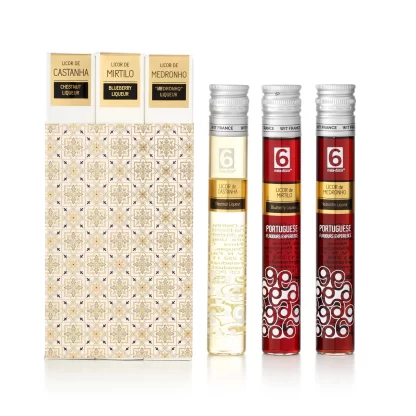 5600364941978 - Pack 3x60ml Licores de Portugal - Azulejos Portugueses licores de portugal