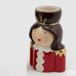HE+LEI POT(2ASS)H23D12 C2 COD. 019441,400 019441,40 vaso edg enzo de gasperi nutcracker cascanueces soldatino soldado jarro jarron vaso