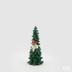PINE CANDLE H21 D9 C2 COD. 613837,700 VARIATION GREEN edg enzo de gasperi vela navidad natal mesa