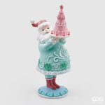 enzo de gasperi mãe natal madre navidad SANTA POLY W/ CAKE H43 C0 COD. 683171,290