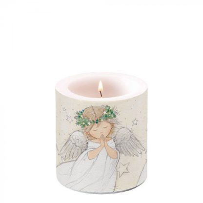 Candle small Praying angel Article number 39217905 ambiente nv vela mesa natal navidad papá noel