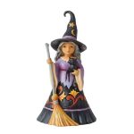 Sweet Little Witch Figurine 6012746 "Little Frights" jim shore heartwood creek bruja bruxa halloween