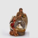 SPHERACQUA NATIVITA (2ASS)H11 D8 C3 COD. 686075,950 edg enzo de gasperi bola de nieve globo de neve marzipán gingerbread natal navidad papá noel pai natal carrossel carrillon carrusel boneco de neve muñeco de nieve anjo da guarda castiçal vela candelabro portavelas presépio belénes