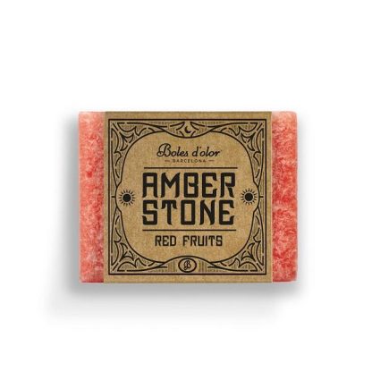 amber stone pedra de âmbar red frutis queimador quemador boles d'olor