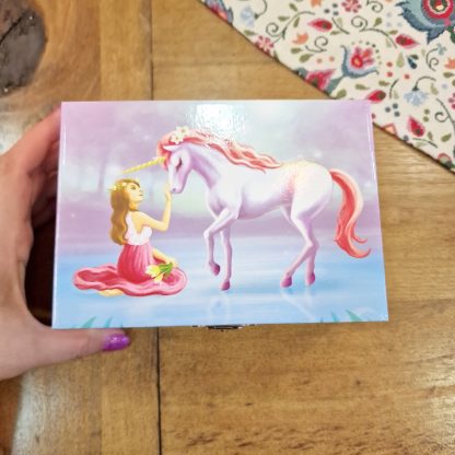 Keepsake Caja musical Unicornio caja de música joyero unicórnio princesa bailarina caja de música caixa de música