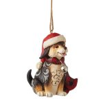 Highland Glen Dog in Scarf Hanging Ornamentcão perro jim shore heartwood creek 6012875