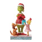 Click images to enlarge... Additional Images Max and Cindy Lou gifting the Grinch 6012698 jim shore heartwood creek natal navidad grinch