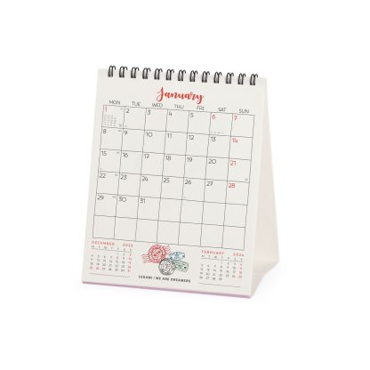 Calendario de Mesa 2024 - 12 x 14,5 cm Artículo n.º VCAL240171 legami calendário organizador planeador 2024