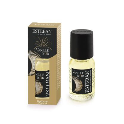 Vanille d'Or Concentré de parfum 15 ml esteban paris parfums difusor bruma óleo baunilha vainilla