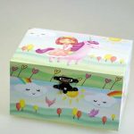 Keepsake Caja musical Unicornio caja de música joyero unicórnio princesa bailarina caja de música caixa de música 22208