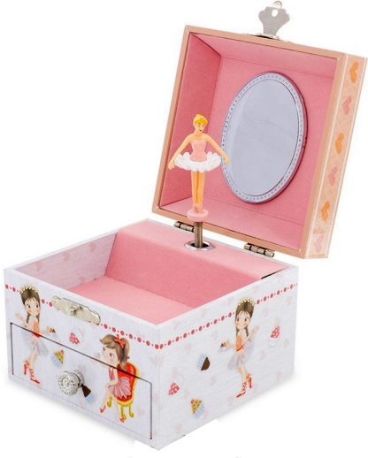 caixa de música porta jóias menina bailarina princesa CAJA MUSICAL BAILARINA PLUMAS REF.: 9538 cupcake