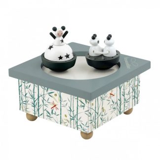 Boite à Musique Dancing Fille & Panda Référence S95012 caja de música urso panda osito panda caixa de música