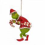 Grinch Stealing Candy Canes Hanging Ornament 6009206 grinch navidad natal pendente árvore enesco