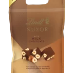 NUXOR Maxi bag Leche 700g lindt lindor chocolate de leite avelãs nuxor