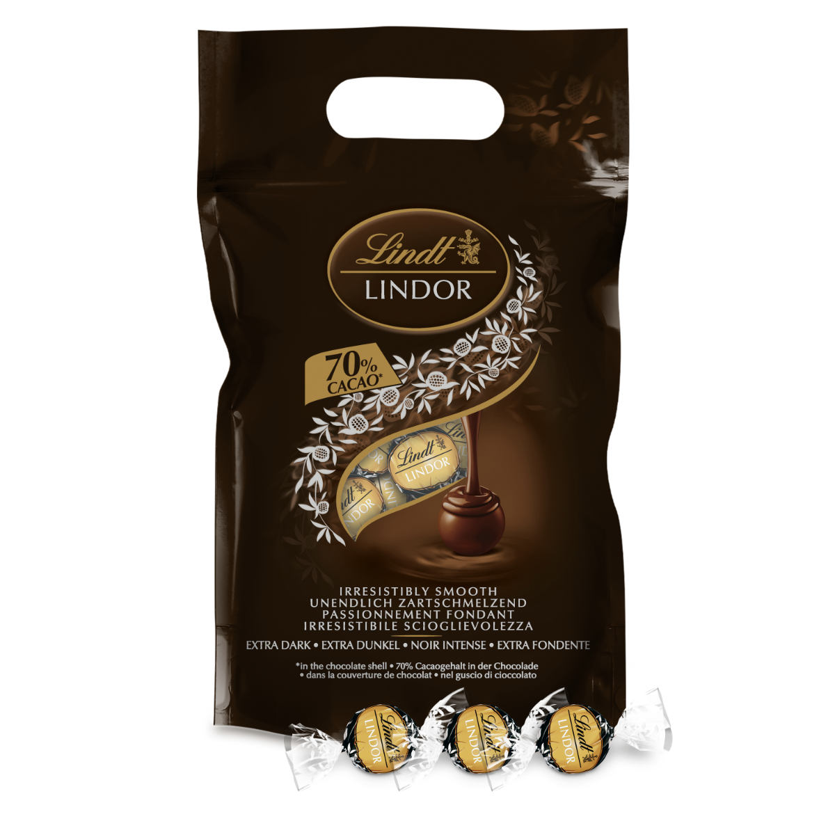 chocolate negro lindt 70