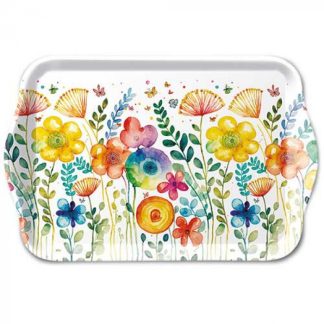 Tray melamine 13x21 cm Vibrant spring white Article number 13718430