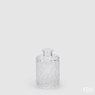 EDG10819300 - Pote Rhombus Vidro para usar como mikado ou pequena jarra