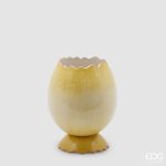 egg vase with foot H.23 D.18 C4 COD. 1100192A553 VARIATION DARK PINK vaso ovo páscoa jarro jarrón huevo pascua taza