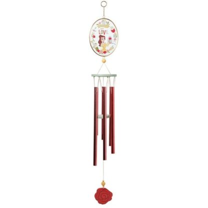 Belle Windchime by Disney Garden 6014563 Enchant your garden with the Belle Windchime by Disney Garden. bela e o monstro disney