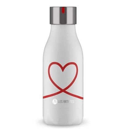 GARRAFA TÉRMICA INOX 280 ML LOVE LES ARTISTES garrafa térmica lata les artistes bottle termo isotermico