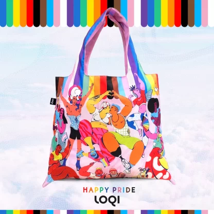 Inma Hortas Pride Recycled Bag bolso saco reutilizável pride loqi orgulho gay inclusão