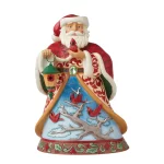 Limited Edition Deluxe Collectors Santa 6015494 enesco jim shore heartwood creek pai natal papá noel