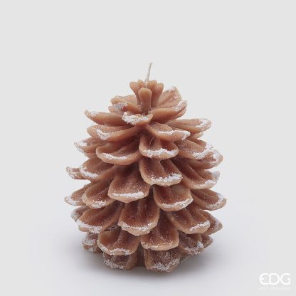 PINE CONE CANDLE H.15.5 D.13.5 C4 Cod. 61001 59A976 edg enzo de gasperi pina piña pinha pinheiro vela