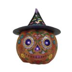 Day of the Dead LED Jack-O-Lantern Figurine 6012753 jim shore halloween heartwood creek