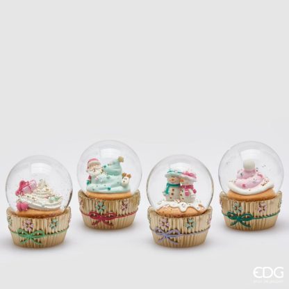 globo de neve bola de nieve edg enzo de gasperi natal navidad cupcake