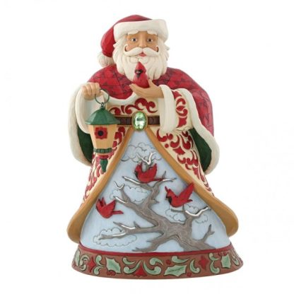 Limited Edition Deluxe Collectors Santa 6015494 enesco jim shore heartwood creek pai natal papá noel