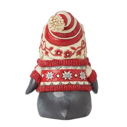 Nordic Noel Penguin Wearing a Sweater Figurine 6015486 pinguim jim shore heartwood creek natal navidad