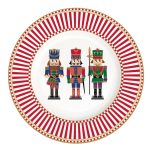 0944 piatto prato plato nutcracker natal navidad easy life