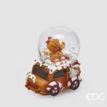 enzo de gasperi edg bola de nieve navidad papá noel globo de neve natal pai natal gingerbread BALL WATER COOKIE MARZIPAN 2 ASS. H.7 D.4.5 C4 Cod. 8100396A999