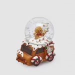 enzo de gasperi edg bola de nieve navidad papá noel globo de neve natal pai natal gingerbread BALL WATER COOKIE MARZIPAN 2 ASS. H.7 D.4.5 C4 Cod. 8100396A999