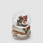 enzo de gasperi edg bola de nieve navidad papá noel globo de neve natal pai natal gingerbread BALL WATER SPHERE BABBO 2 ASS. H.9.5 D.6.5 C4 Cod. 8100398A774