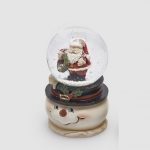 enzo de gasperi edg bola de nieve navidad papá noel globo de neve natal pai natal gingerbread WATER SPHERE SANTA UOMONEVE 2 ASS. H.8 D.4.5 C4 Cod. 8100399A999