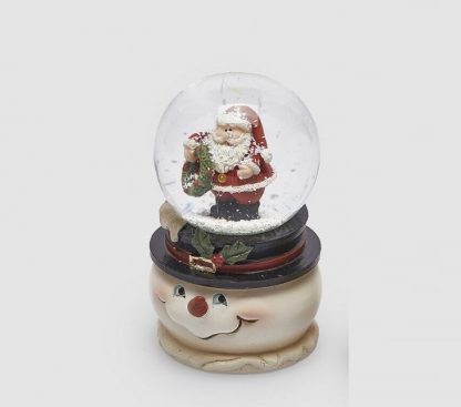 enzo de gasperi edg bola de nieve navidad papá noel globo de neve natal pai natal gingerbread WATER SPHERE SANTA UOMONEVE 2 ASS. H.8 D.4.5 C4 Cod. 8100399A999