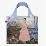 Frida Kahlo FRIDA KAHLO Self Portrait On The Borderline Recycled Bag bolso saco reutilizable frida kahlo