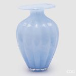 BLOSSOM VASE H.31.5 D.21 C4 Cod. 1100451A883 Variation AZURE edg enzo de gasperi jarrón tarro taça jarra jarro vaso vidro edg enzo de gasperi jarrón tarro taça jarra jarro vaso vidro