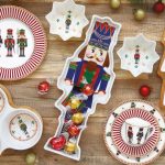 piatto prato plato nutcracker natal navidad easy life Porcelain serving platter 36,5×14 cm NUTCRACKER r2184