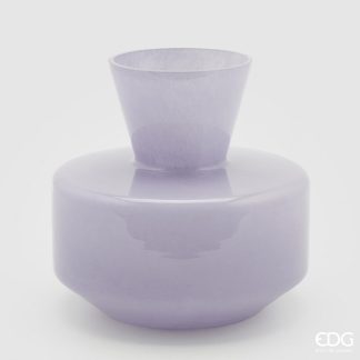 ROT.VASE W/NECK H25 D26 C1 Cod. 105763,610 Variation LAVENDER edg enzo de gasperi jarrón taza taça jarro jarra vaso